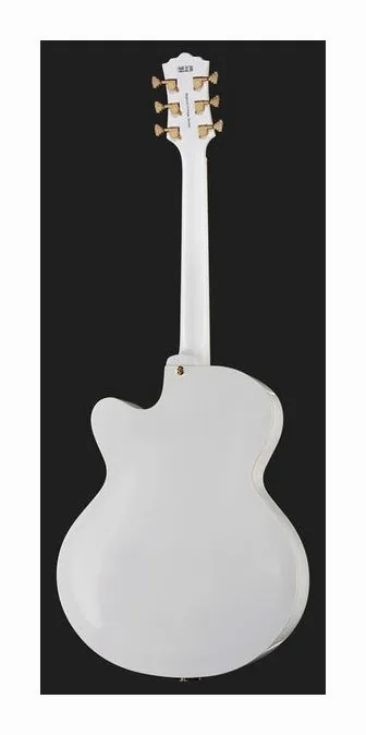 Harley Benton BigTone Trem White, selector de pastillas y jack de salida