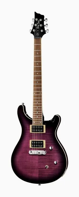 Harley Benton CST-24 Paradise Flame visto de frente