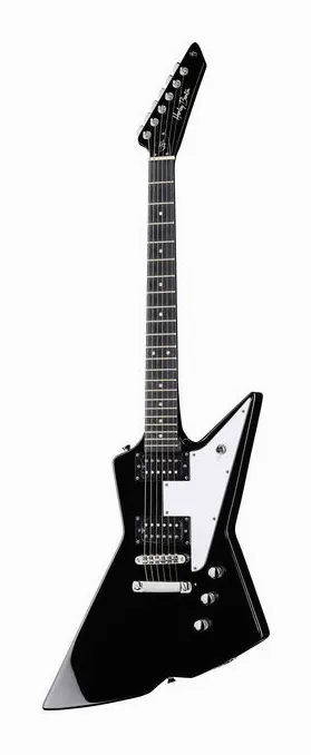 Harley Benton Extreme-76 BK Classic Series en primer plano frontal