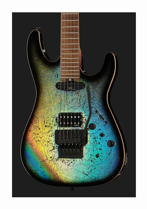 Harley Benton Guitar MAX Fusion Signature PF, vista trasera del cuerpo