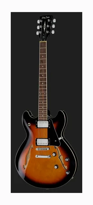 Harley Benton HB-35 CH Vintage Series, perfil lateral del cuerpo