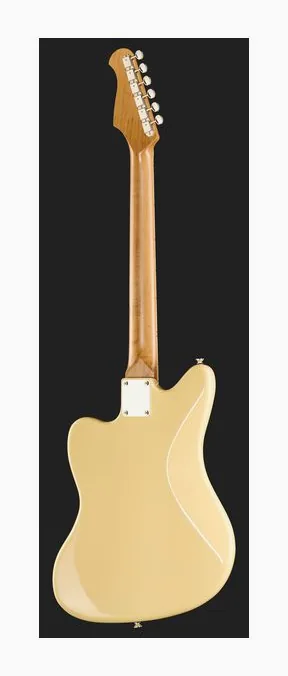 Harley Benton JA-60 OW, curvas del cuerpo vistas desde arriba