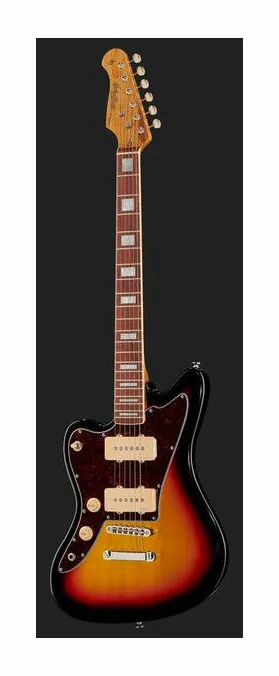 Harley Benton JA-60LH SB Vintage Series, selector de pastillas y jack de salida