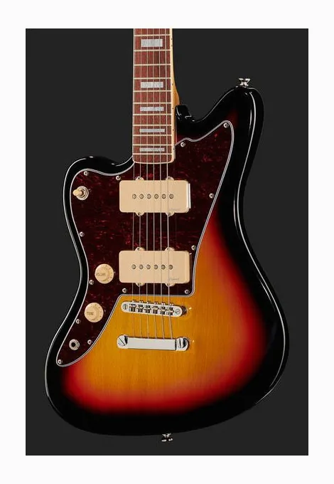 Harley Benton JA-60LH SB Vintage Series, pastillas y mandos de control