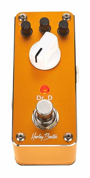 Harley Benton MiniStomp Dr. D, mandos vistos desde arriba