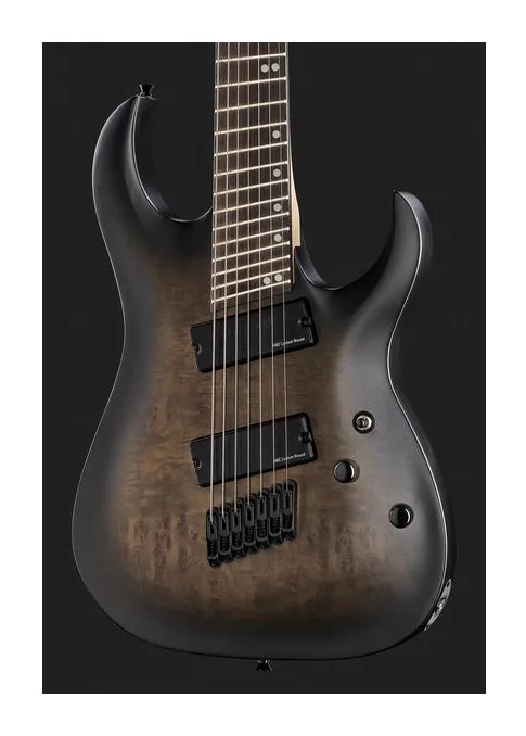 Harley Benton MultiScale-7 BBB, pala con clavijeros y logotipo
