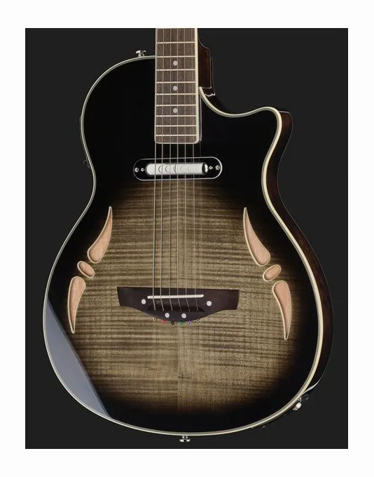 Harley Benton  Nashville-Steel, perfil lateral del cuerpo
