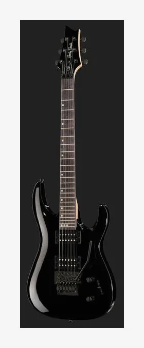 Harley Benton R-456FR BK Progressive Series, curvas del cuerpo vistas desde arriba
