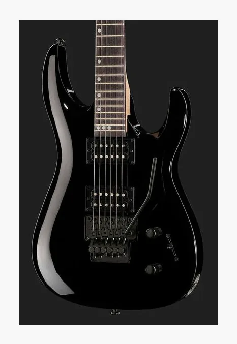 Harley Benton R-456FR BK Progressive Series, mástil y diapasón vistos de lado