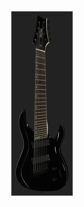 Harley Benton R-458BK MultiScale, perfil lateral del cuerpo