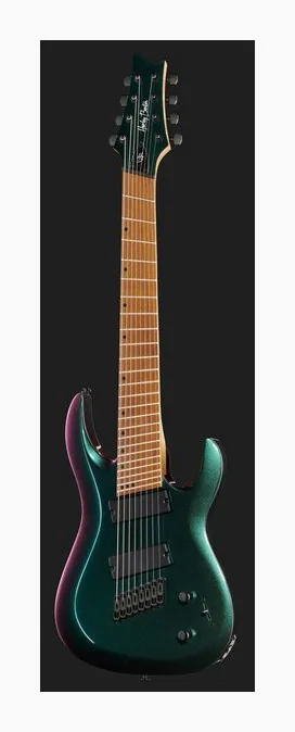 Harley Benton R-458FFB LH Roasted MultiScale, puente y clavijeros de afinación