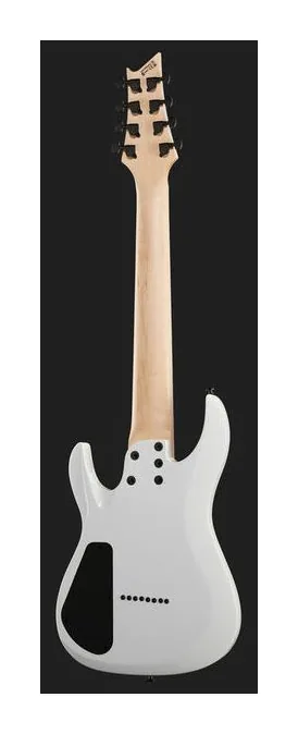 Harley Benton R-458MN LH WH, perfil lateral del cuerpo