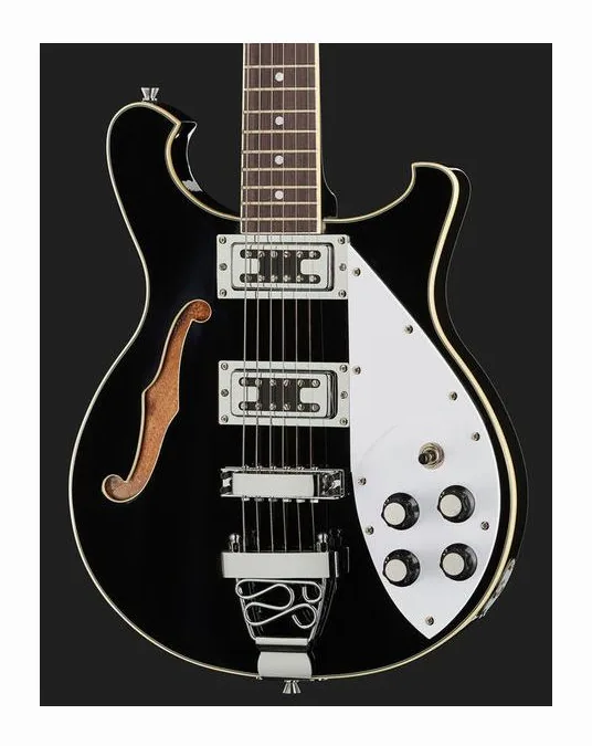 Harley Benton RB-600BK Classic Series, pala con clavijeros y logotipo
