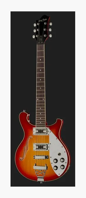 Harley Benton RB-600CS Classic Series, perfil lateral del cuerpo