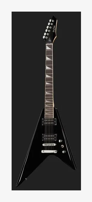 Harley Benton RX-10 BK Rock Series, selector de pastillas y jack de salida