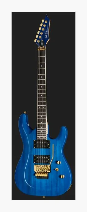 Harley Benton S-620 TB Rock Series, perfil lateral del cuerpo