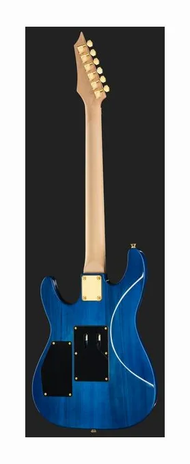 Harley Benton S-620 TB Rock Series, pala con clavijeros y logotipo
