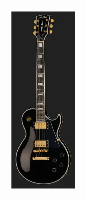 Harley Benton SC-500 BK Vintage Series, perfil lateral del cuerpo
