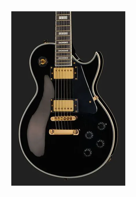 Harley Benton SC-500 BK Vintage Series, selector de pastillas y jack de salida