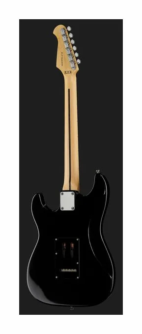 Harley Benton ST-57DG Black Tribute, perfil lateral del cuerpo