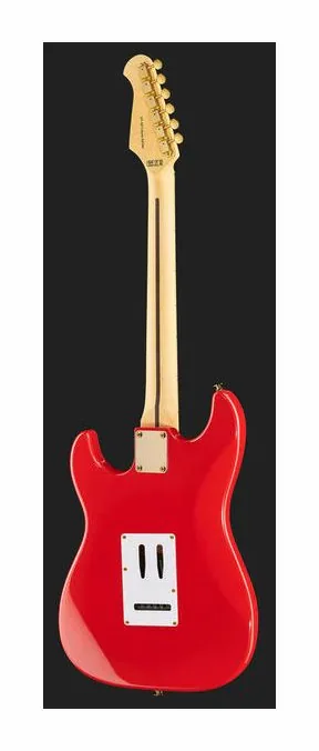 Harley Benton ST-59HM Fiesta Red, pastillas y mandos de control