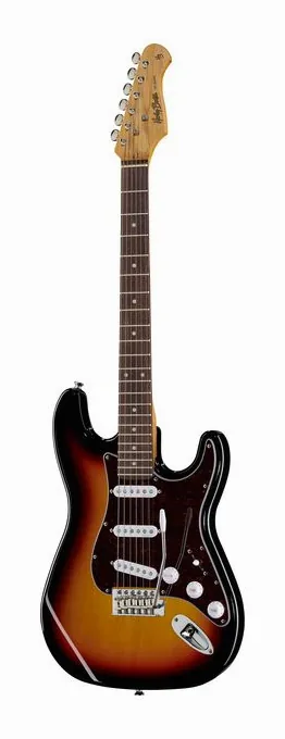 Harley Benton ST-62 SB Vintage Series visto de frente