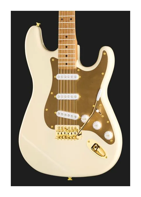 Harley Benton ST-62DLX OW Vintage Series, vista trasera del cuerpo