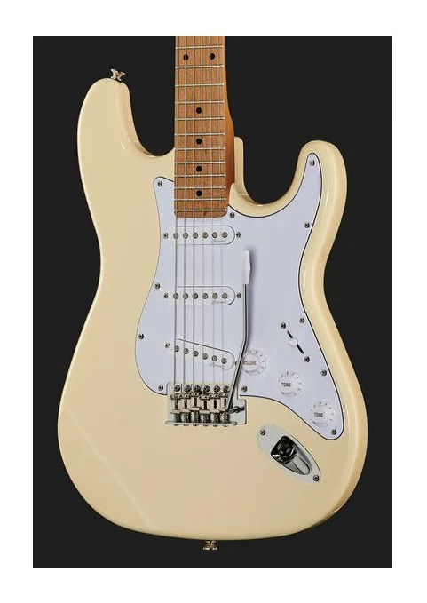 Harley Benton ST-62MN VW Vintage Series, curvas del cuerpo vistas desde arriba