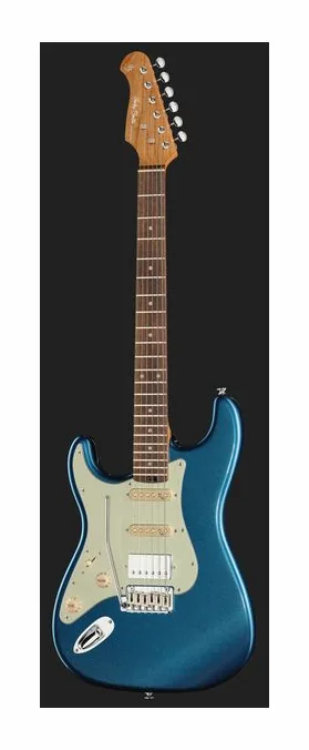 Harley Benton ST-Modern Plus MN HSS DPS, pala con clavijeros y logotipo