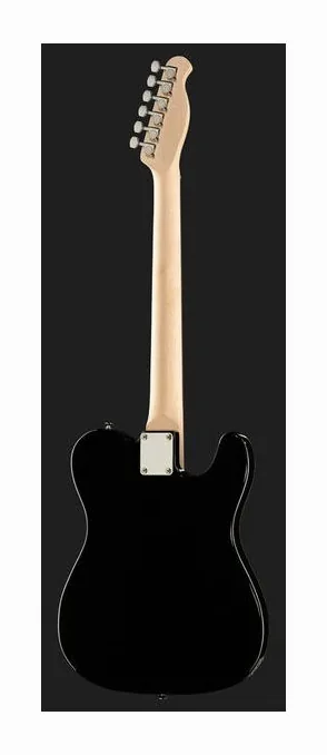 Harley Benton TE-20 BK LH Standard Series, curvas del cuerpo vistas desde arriba