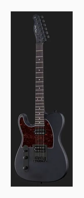 Harley Benton TE-20HH SBK Standard Series, vista trasera del cuerpo