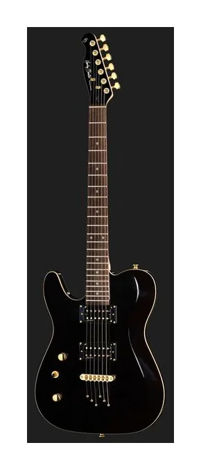 Harley Benton TE-40 LH TBK Deluxe Series, selector de pastillas y jack de salida