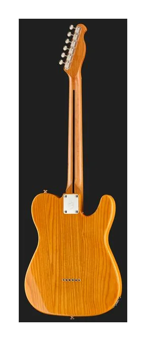 Harley Benton TE-52 NA LH Vintage Series, curvas del cuerpo vistas desde arriba