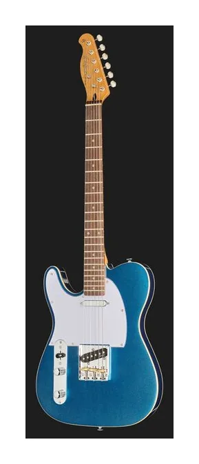 Harley Benton TE-62DB LPB, cejuela y primeras posiciones del diapasón
