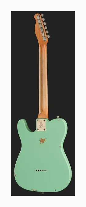 Harley Benton TE-62LA MN LPB, pala con clavijeros y logotipo
