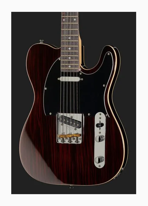 Harley Benton TE-70RW Deluxe Series, puente y clavijeros de afinación