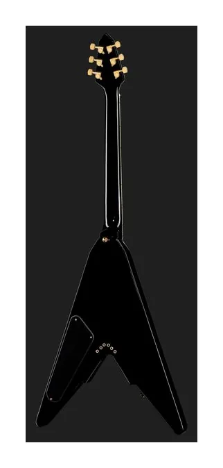 Harley Benton Victory Plus BK Vintage Series, pala con clavijeros y logotipo