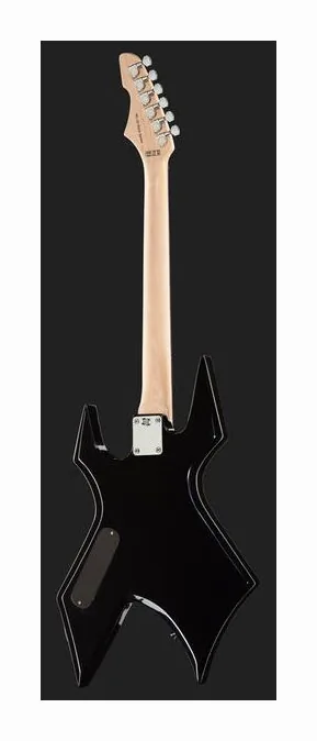 Harley Benton WL-20BK Rock Series, cuerpo y acabado en primer plano