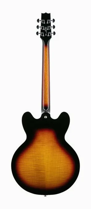 Heritage Guitar Ascent H-137 Humbucker Black, perfil lateral del cuerpo