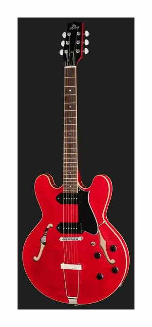 Heritage Guitar Standard H-530 TRC, cuerpo y acabado en primer plano
