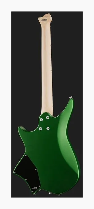 Hils HNS1M Metallic Emerald Green, cuerpo y acabado en primer plano