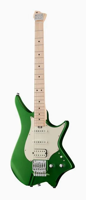 Hils HNS1M Metallic Emerald Green encuadrado de frente sobre fondo neutro