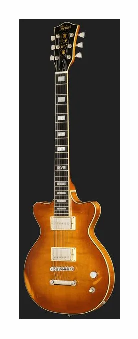 Höfner H4800-RLC-CSB Leader Relic, selector de pastillas y jack de salida