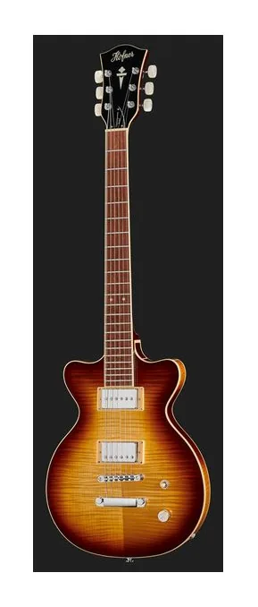 Höfner HCT-Leader, pala con clavijeros y logotipo