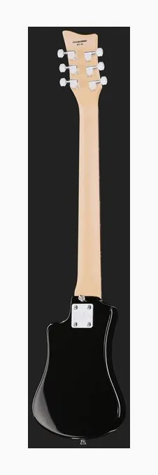 Höfner Shorty BK, vista trasera del cuerpo