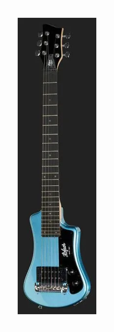 Höfner Shorty BL, vista trasera del cuerpo