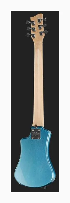 Höfner Shorty BL, cejuela y primeras posiciones del diapasón