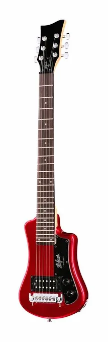 Höfner Shorty R en primer plano frontal