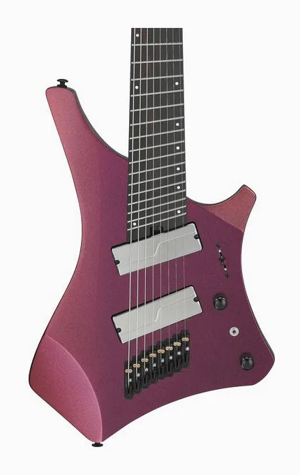 Ibanez A528-CMG, curvas del cuerpo vistas desde arriba