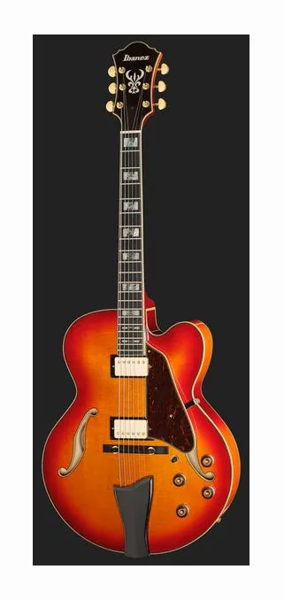 Ibanez AF115-AWB, pala con clavijeros y logotipo